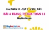 Giải bài 4 trang 79 Toán 11 tập 1 SGK Cánh Diều